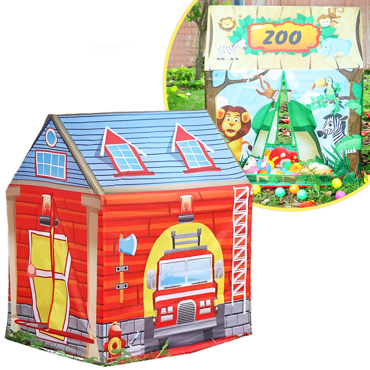 Tenda Infantil Portátil – O Cantinho Mágico da Diversão!