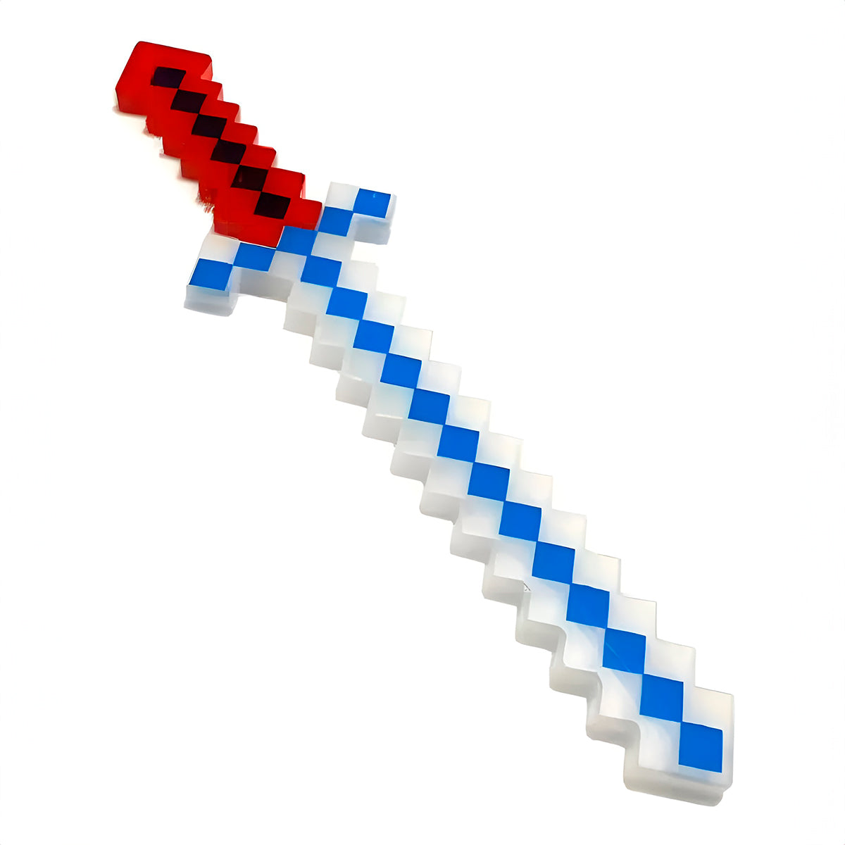 Espada de Diamante com Luz e Som – Aventura Garantida no Mundo dos Pixels!