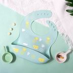 Babador Silicone Impermeável – Cata Migalhas Colorido | Ilha da Brincadeira