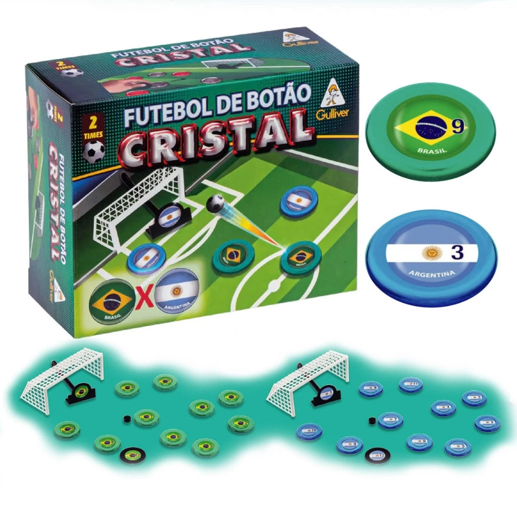 Futebol De Botão Brasil x Argentina x Espanha 2 Times Copa Do Mundo | Ilha da Brincadeira