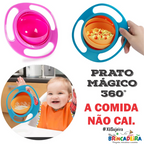 Prato Infantil 360° Antivazamento – Seguro e Divertido | Ilha da Brincadeira