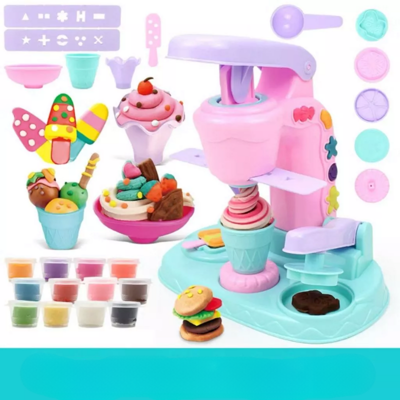 Kit Massinha Infantil Culinária – 3 Temas Divertidos | Ilha da Brincadeira