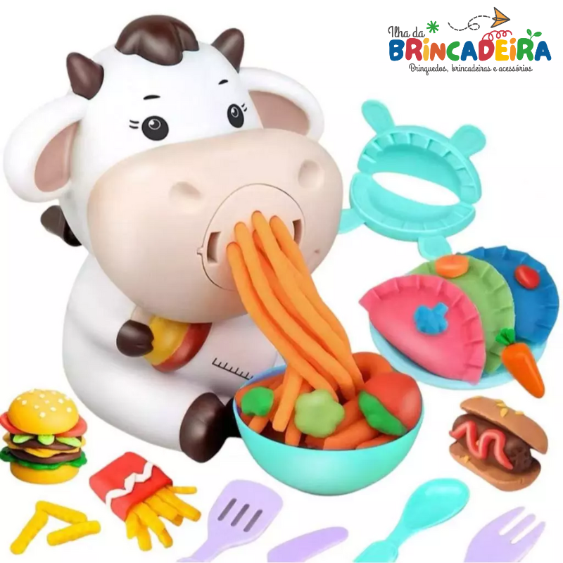 Kit Massinha Infantil Culinária – 3 Temas Divertidos | Ilha da Brincadeira