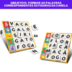 Jogo Forma Palavras | Ilha da Brincadeira