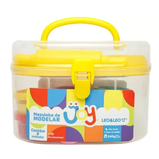 Kit Massinha Infantil com Maleta – 23 Peças Criativas | Ilha da Brincadeira