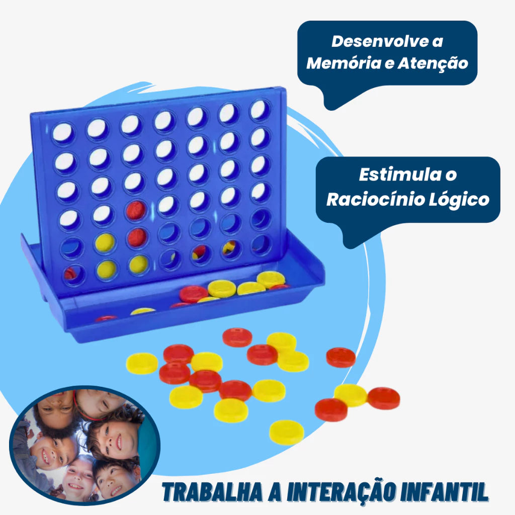 Jogo 4 em Linha | Ilha da Brincadeira