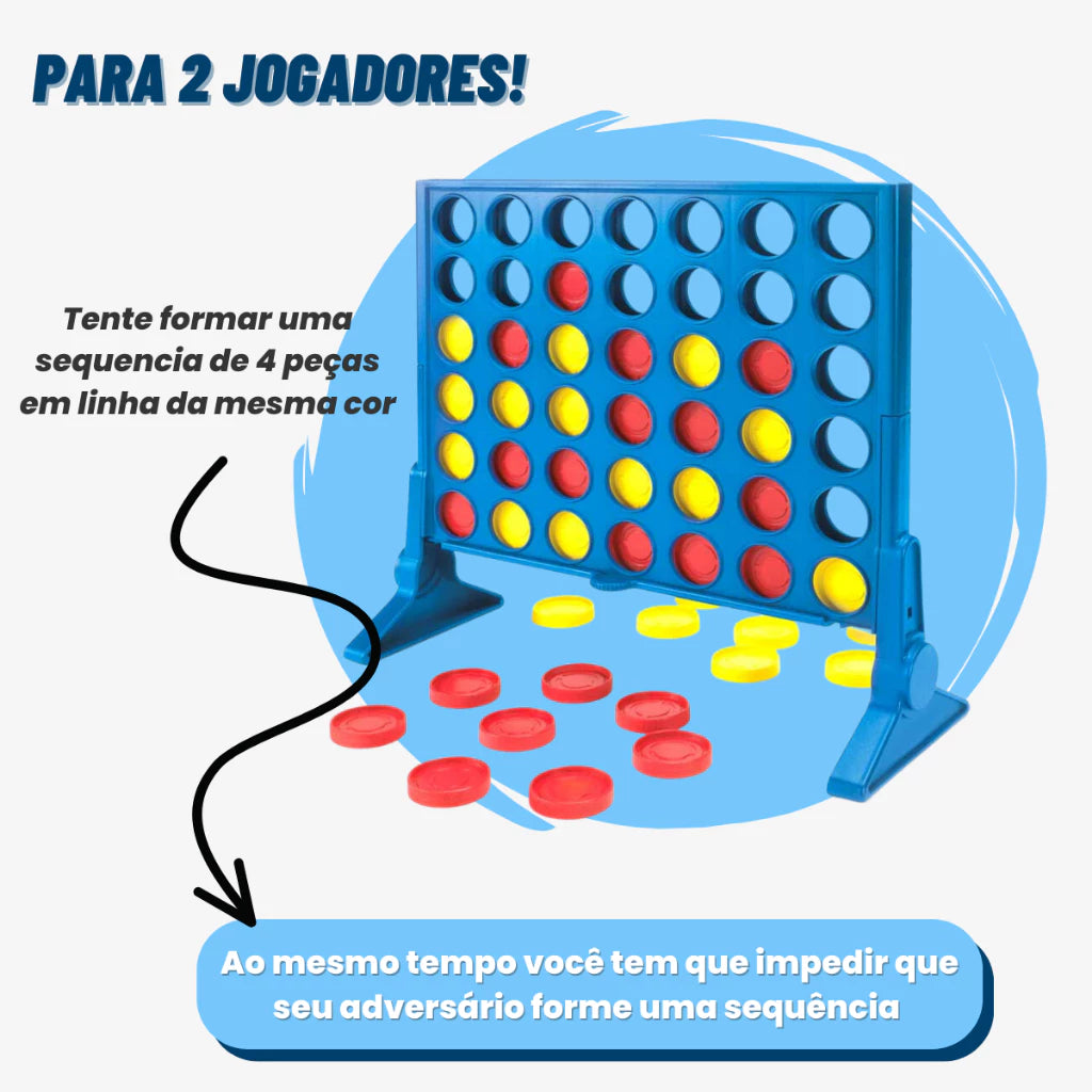 Jogo 4 em Linha | Ilha da Brincadeira