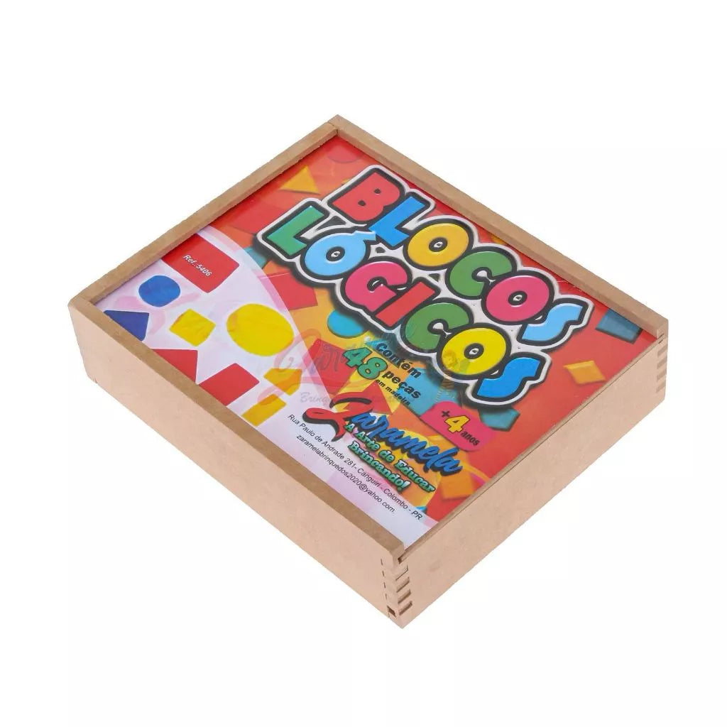 Blocos Lógicos educativo | Ilha da Brincadeira