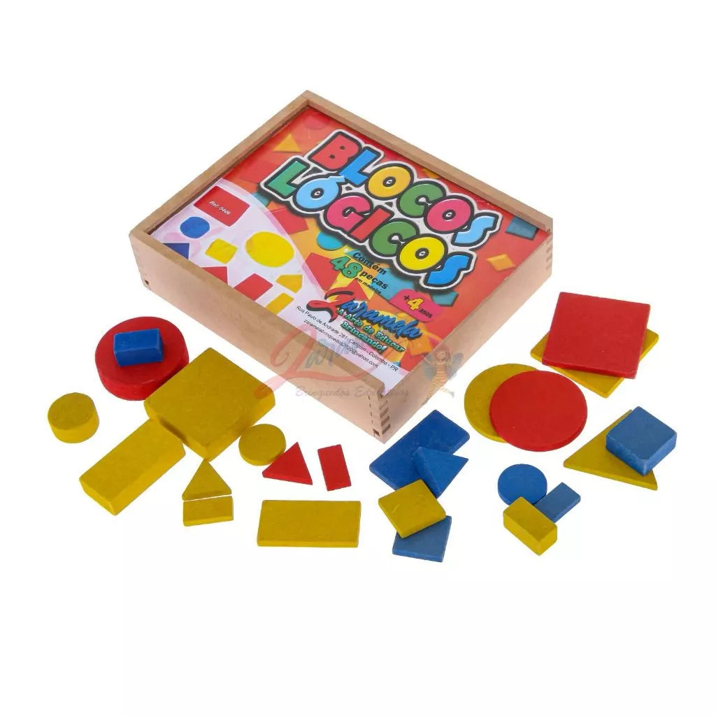 Blocos Lógicos educativo | Ilha da Brincadeira