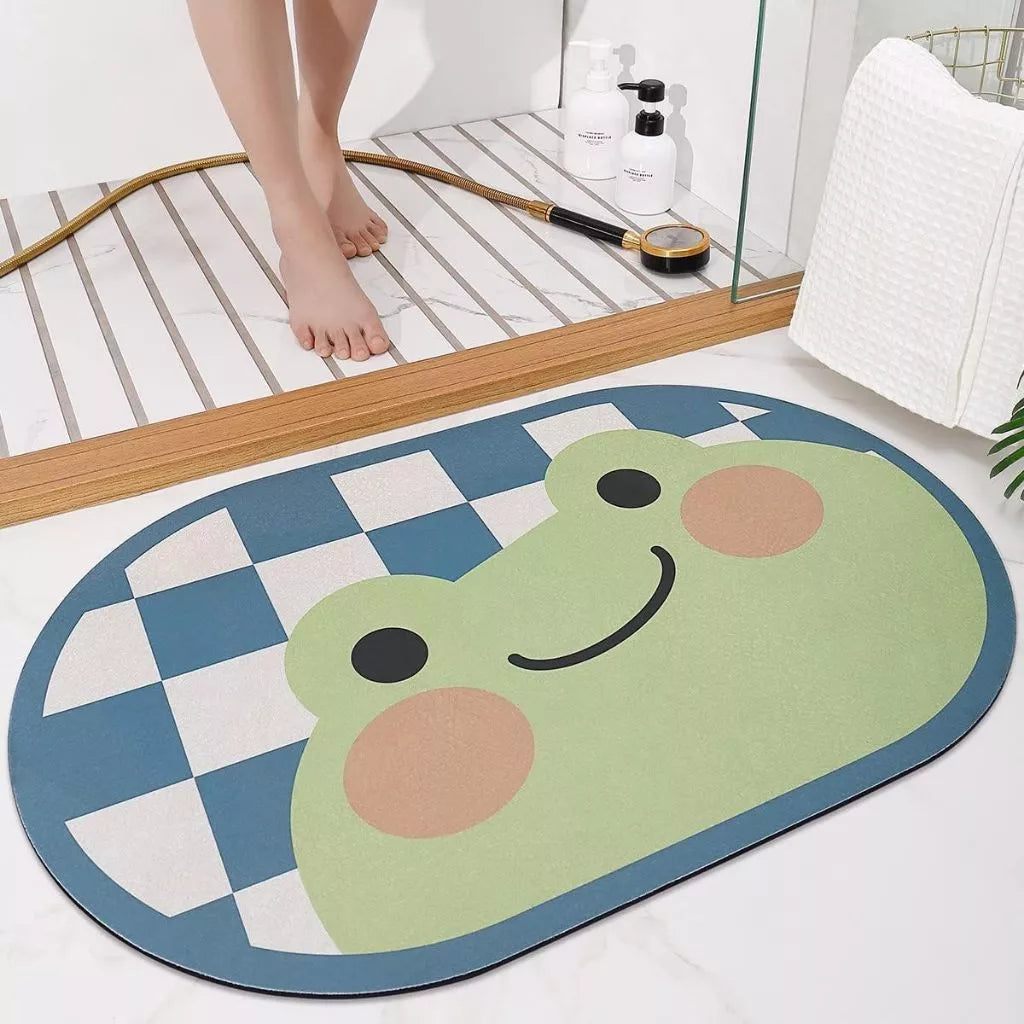 Kit 2 tapetes de banho antiderrapante | Ilha da Brincadeira