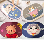 Kit 2 tapetes de banho antiderrapante | Ilha da Brincadeira