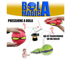Bola Mágica Voadora com LED – Transformação em Disco Voador!