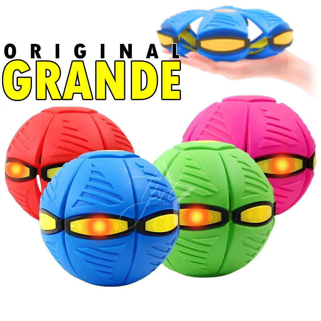 Bola Mágica Voadora com LED – Transformação em Disco Voador!