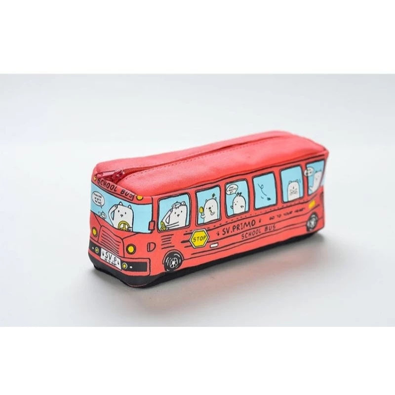 Estojo Infantil Ônibusinho Escolar