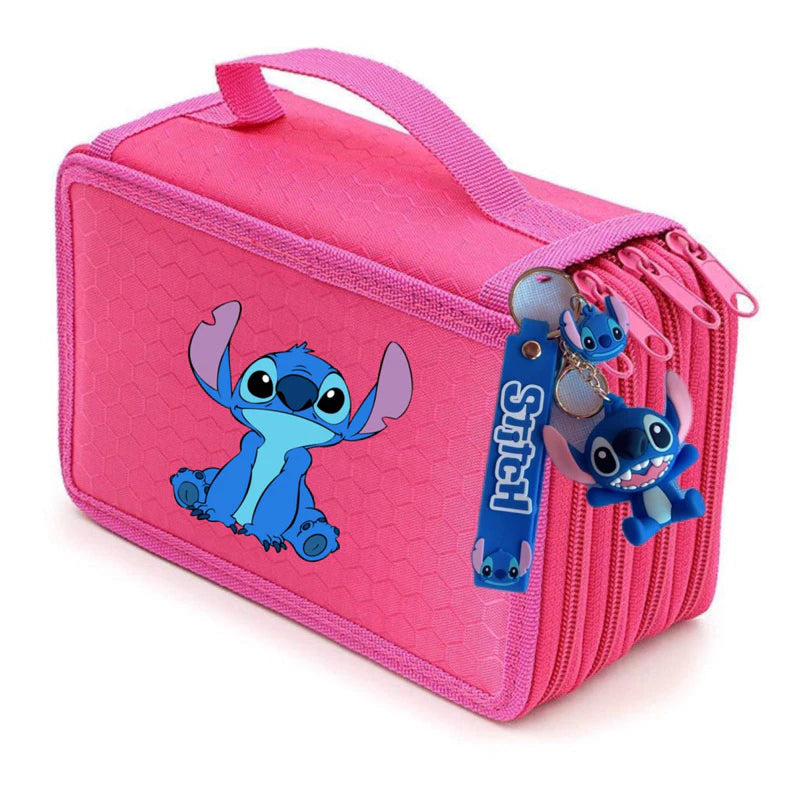 Estojo Escolar Lilo & Stitch - Organização e Diversão na Rotina Escolar