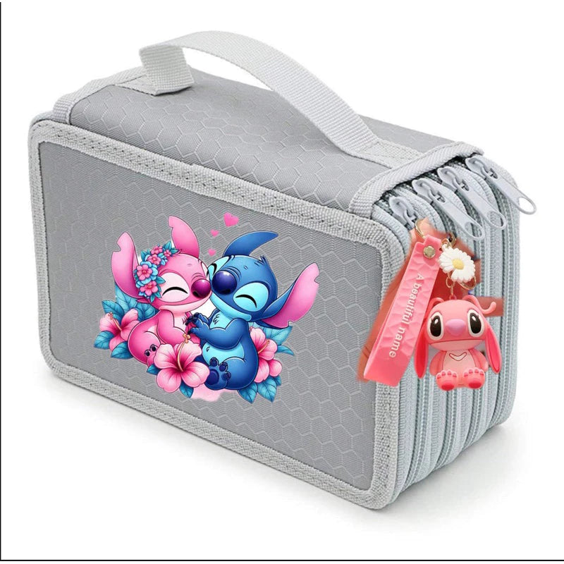 Estojo Escolar Lilo & Stitch - Organização e Diversão na Rotina Escolar