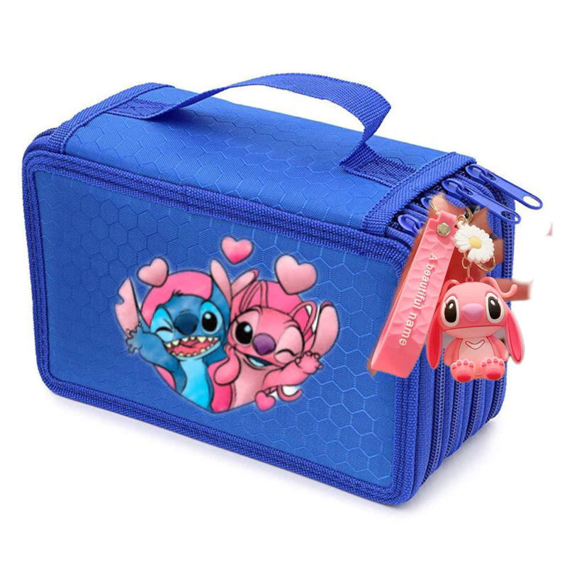 Estojo Escolar Lilo & Stitch - Organização e Diversão na Rotina Escolar
