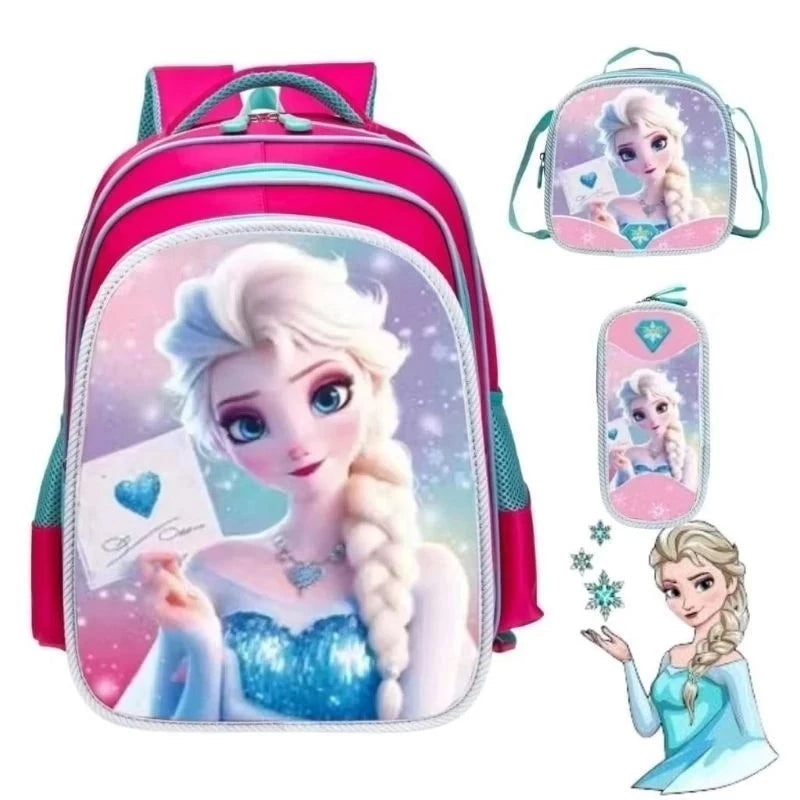 Kit 3 em 1 dos Heróis: Mochila + Lancheira + Estojo