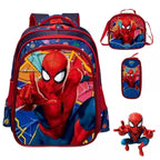 Kit 3 em 1 dos Heróis: Mochila + Lancheira + Estojo