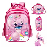 Kit 3 em 1 dos Heróis: Mochila + Lancheira + Estojo