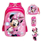 Kit 3 em 1 dos Heróis: Mochila + Lancheira + Estojo