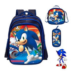 Kit 3 em 1 dos Heróis: Mochila + Lancheira + Estojo