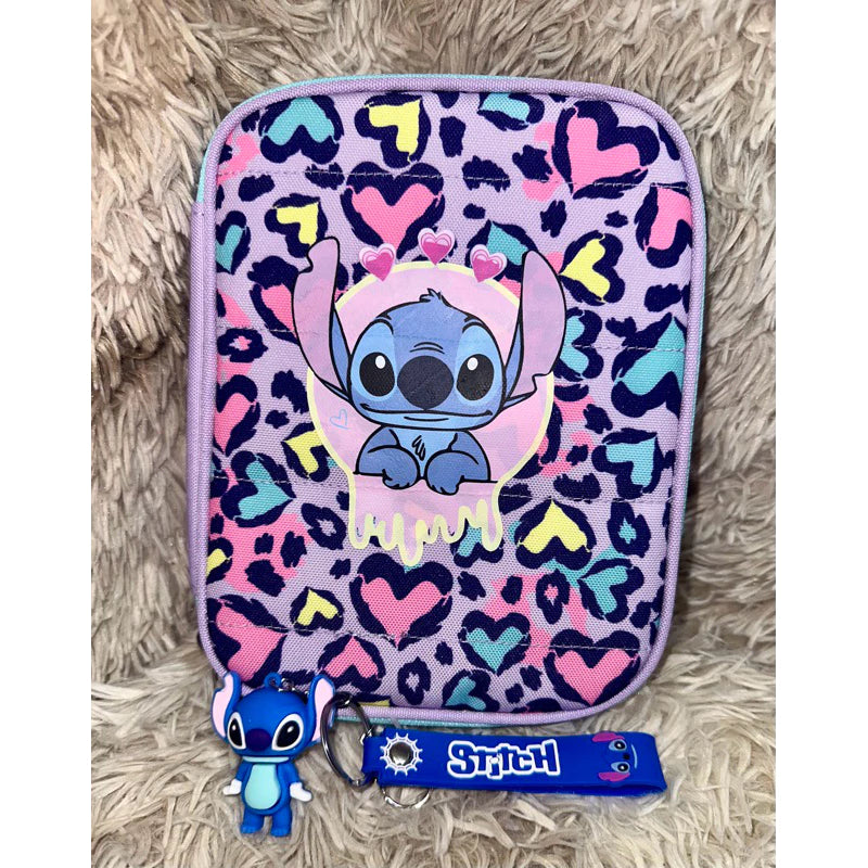 Estojo Escolar Lilo & Stitch - Organização e Diversão na Rotina Escolar