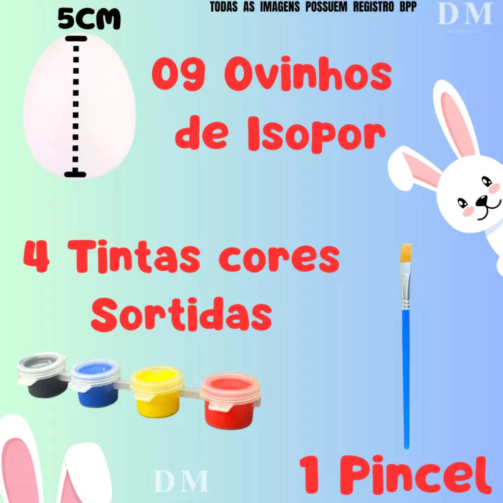 🐰 Kit Criativo de Páscoa para Crianças