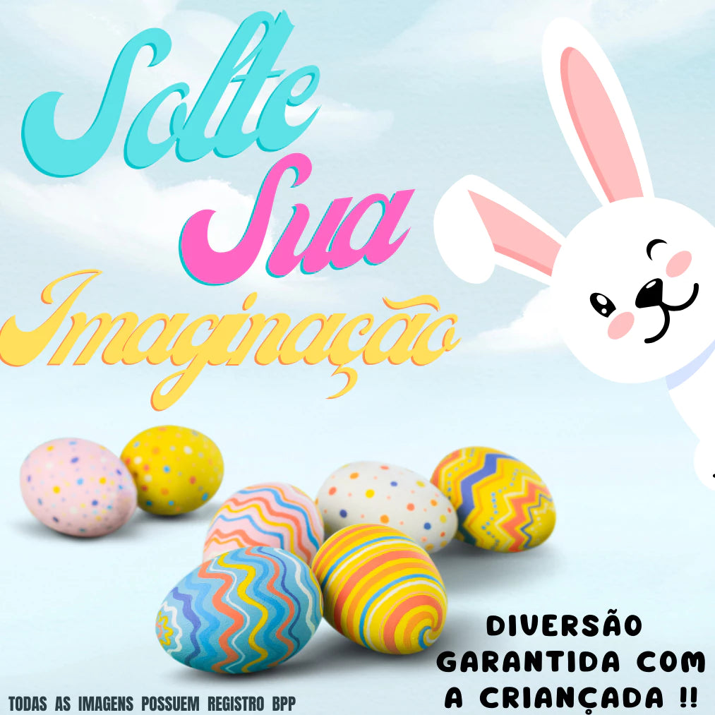 🐰 Kit Criativo de Páscoa para Crianças