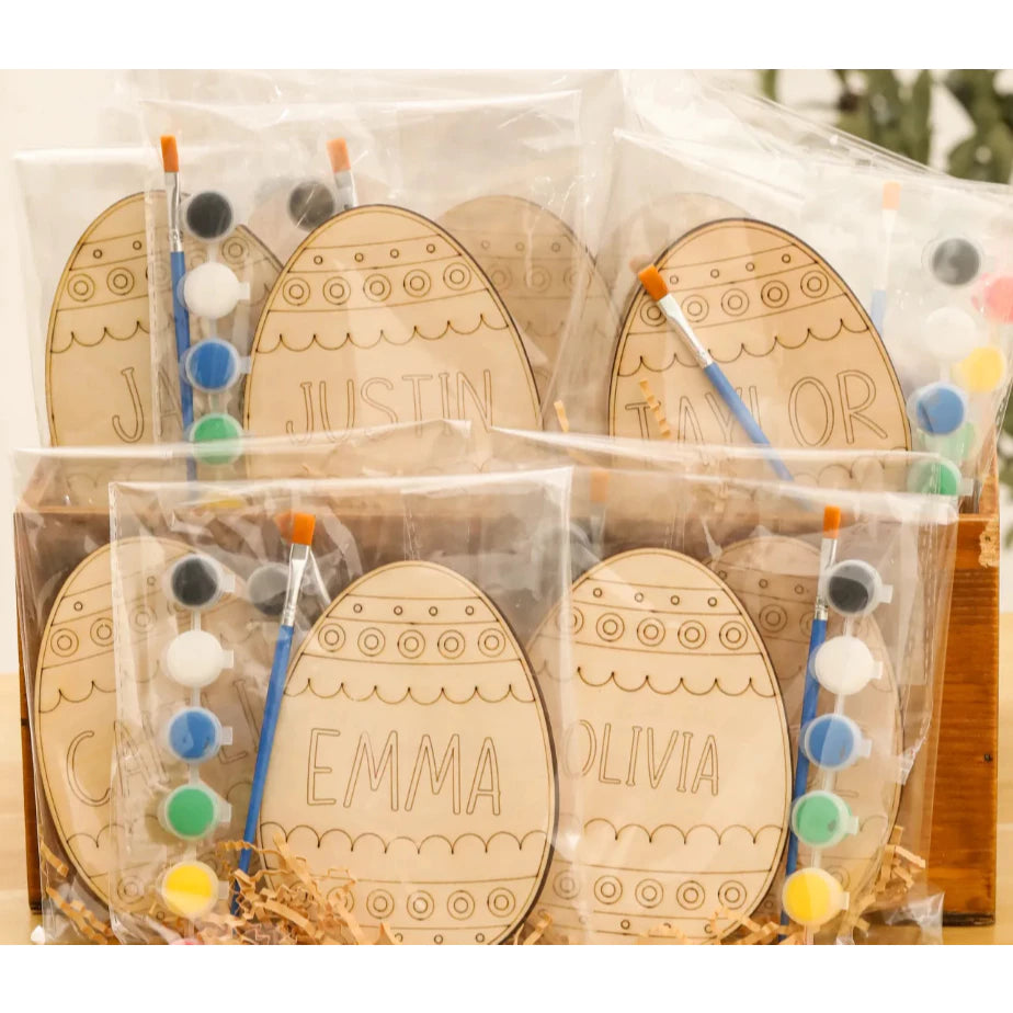 🐰 Ovo de Páscoa para Pintar com Nome Personalizado