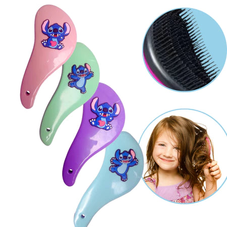 Escova de cabelo Stitch infantil | Ilha da Brincadeira