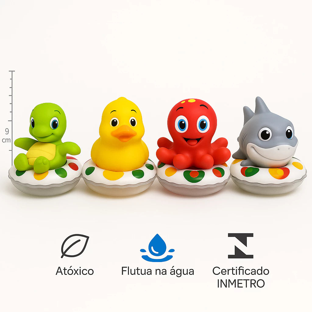 Brinquedo de Banho Flutuante Splash | Ilha da Brincadeira