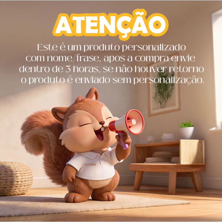 🐰 Ovo de Páscoa para Pintar com Nome Personalizado