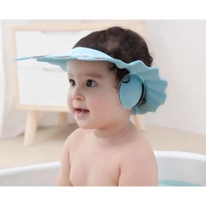 Chapéu de banho viseira para Bebê | Ilha da Brincadeira