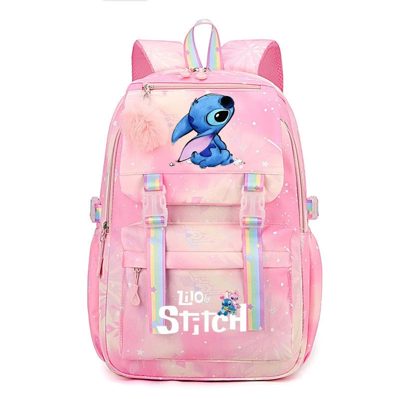 Mochila Infantil Lilo & Stitch - Impermeável