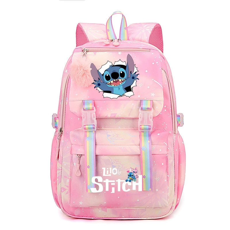 Mochila Infantil Lilo & Stitch - Impermeável