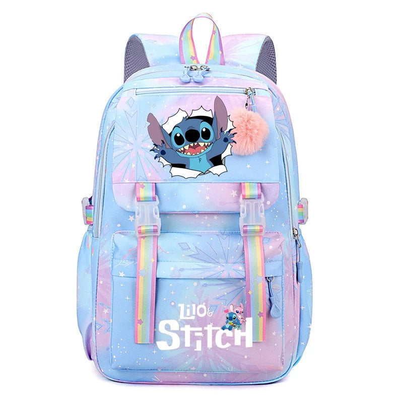 Mochila Infantil Lilo & Stitch - Impermeável