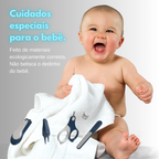 Kit de Cuidados para Unhas do Bebê – Cortador Seguro e Antibacteriano