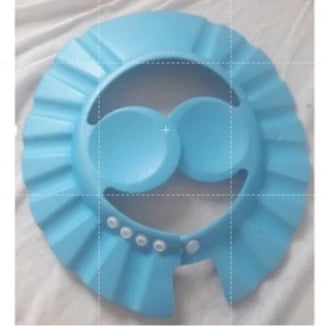 Chapéu Protetor de Banho BabyCare – Mais Conforto e Proteção na Hora do Banho!