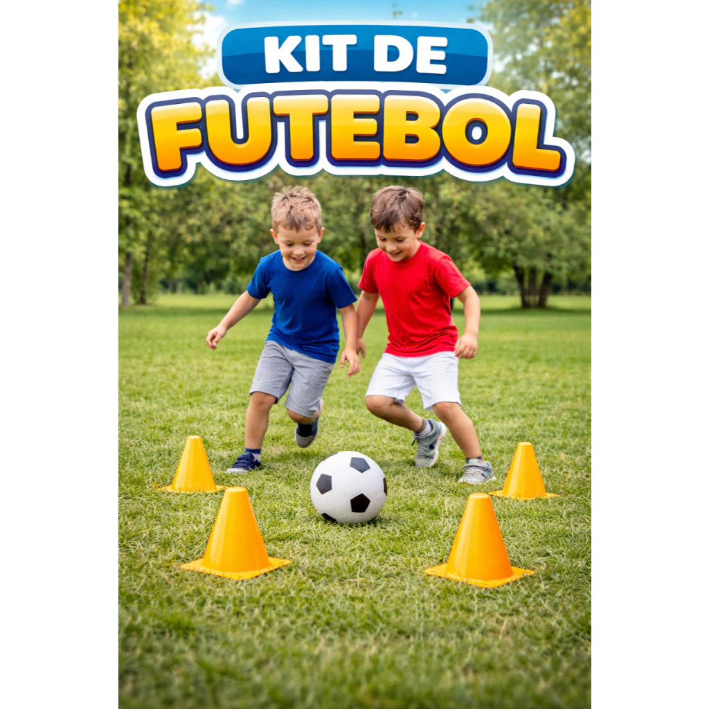 Kit Escolinha de Futebol Infantil | Ilha da Brincadeira