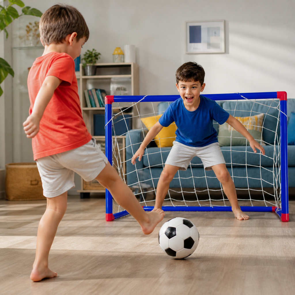 Kit Golzinho com Trave + Bola + Bomba
