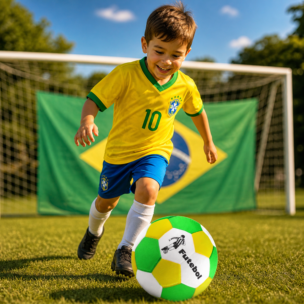 Mini Bola Brasil Infantil 🇧🇷 | Ilha da Brincadeira