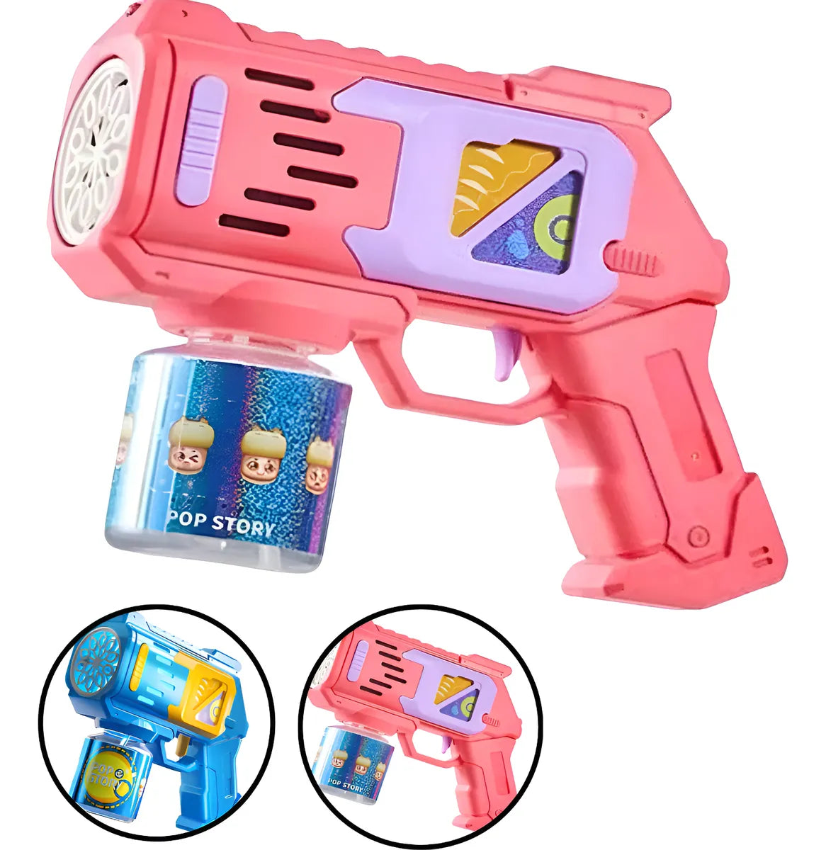 Pistola Automática de Bolhas