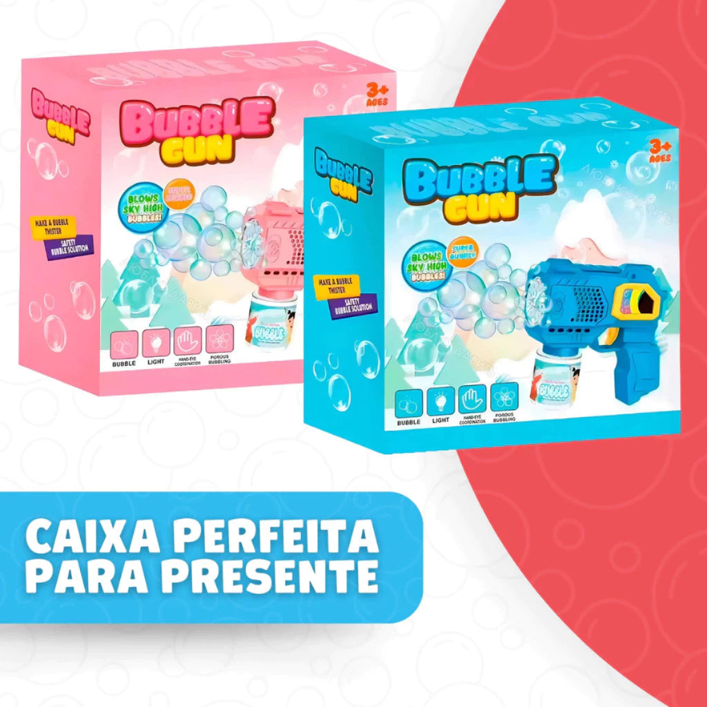 Pistola Automática de Bolhas