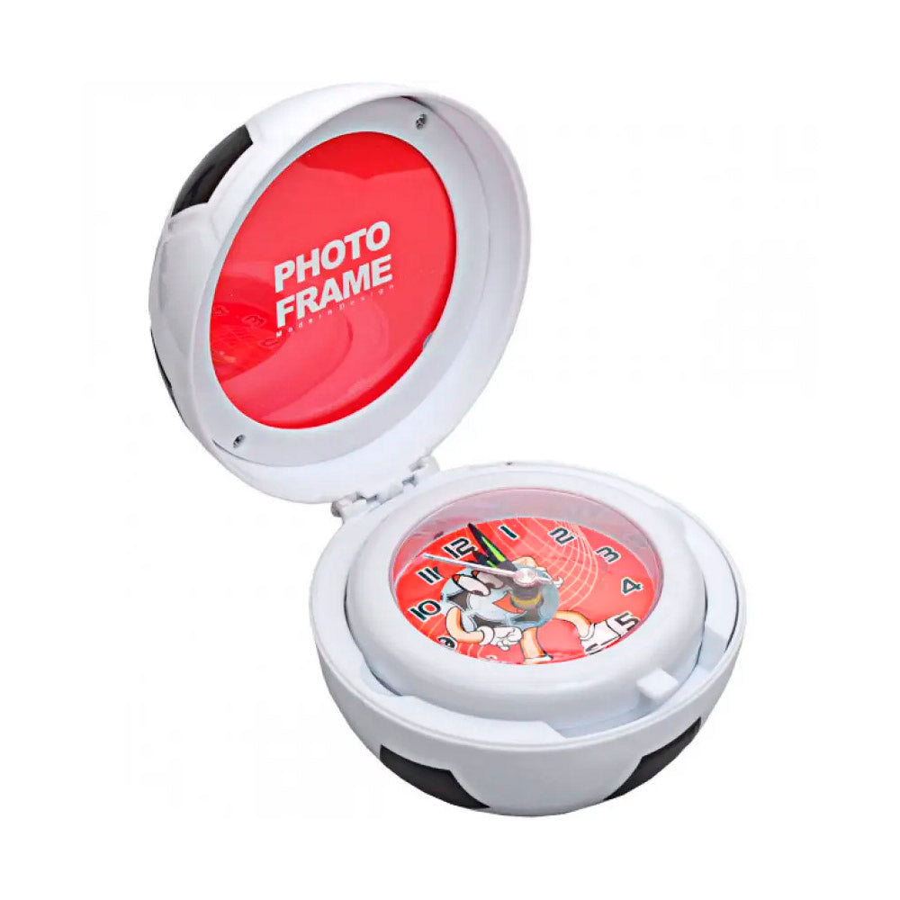 Gol no Tempo – Relógio Despertador Bola de Futebol