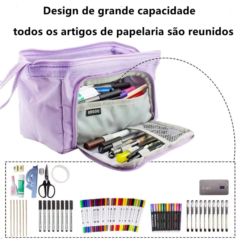 Estojo Infantil Grande Multiuso