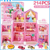 Conjunto de 214 peças