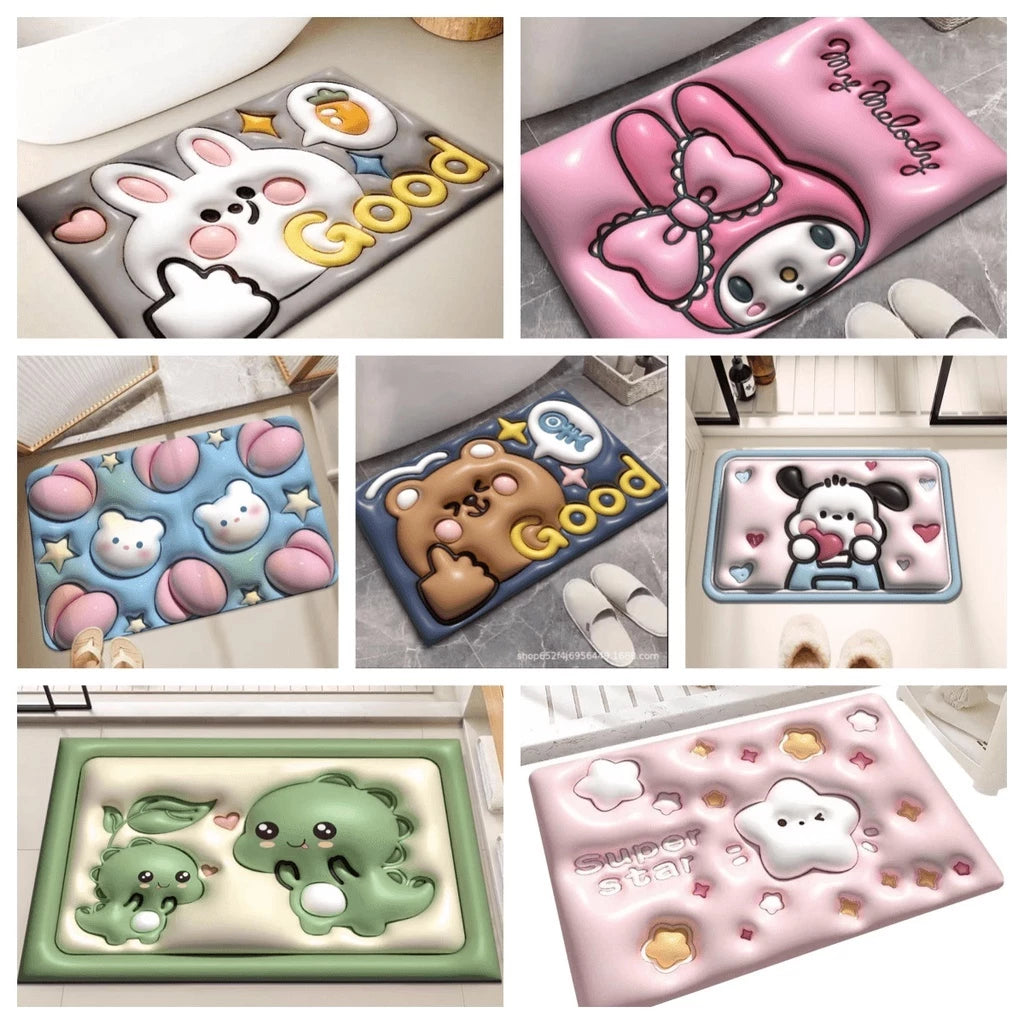 Tapete de box 3D  antiderrapante | Ilha da Brincadeira