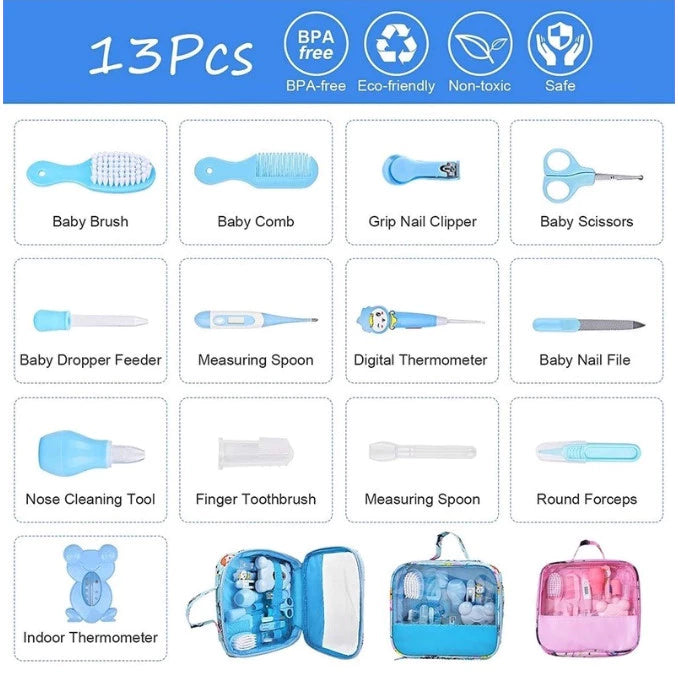 Kit higiene e cuidado Recém nascido | Ilha da Brincadeira