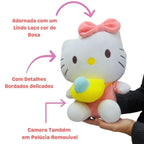 Pelúcia Hipoalergênica Hello Kitty – Maciez e Carinho em Cada Detalhe!